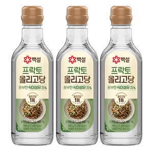 백설 올리고당, 700g, 3개