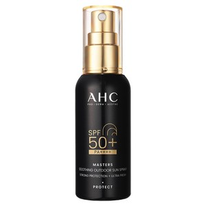 AHC 마스터즈 수딩 아웃도어 선스프레이 SPF50+ PA++++, 55ml, 1개