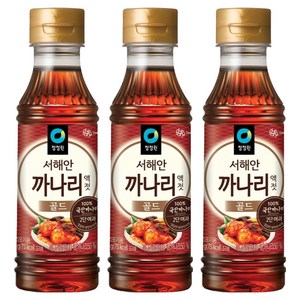 청정원 까나리 액젓 골드, 250g, 3개