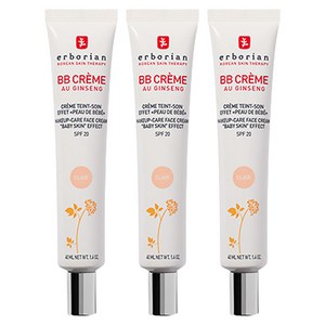 에르보리앙 BB 크림 SPF20, 클레어, 40ml, 3개