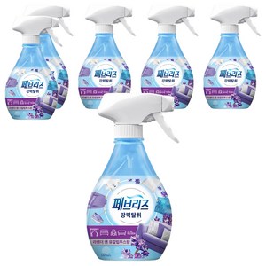 페브리즈 강력 섬유탈취제 라벤더 앤 유칼립투스향 본품, 370ml, 6개