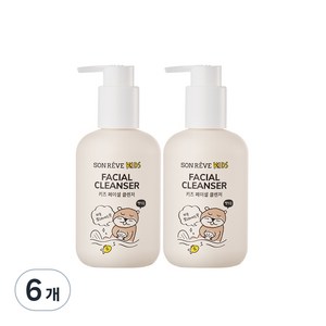 쏭레브 키즈 페이셜 클렌저, 180ml, 6개