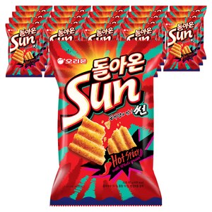 오리온 돌아온 썬 핫스파이시, 80g, 20개