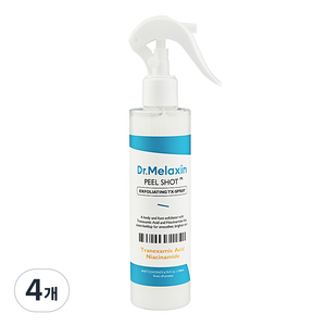 닥터멜락신 필 샷 각질 케어 티엑스 스프레이, 4개, 200ml