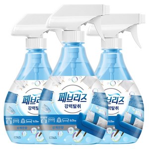 페브리즈 섬유탈취제 상쾌한향 본품, 360ml, 3개