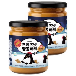 프리즈넛 피넛버터 크런치, 2개, 430g