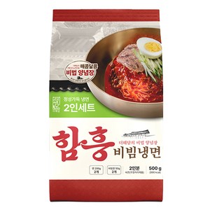더해담 함흥비빔냉면, 500g, 1개