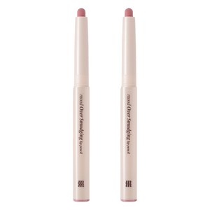 머지 무드 오버 스머징 립 펜슬 0.9g, ML2 로우 핑크, 2개
