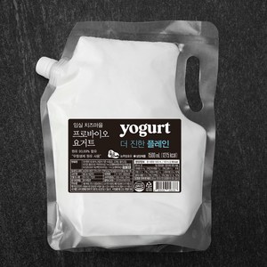 임실치즈마을 요거트 더 진한 플레인, 1.5L, 1개