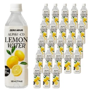제로아워 알파시디 레몬수, 24개, 500ml