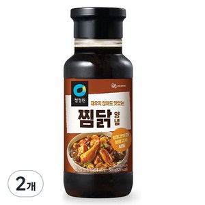 청정원 찜닭 양념, 500g, 2개