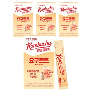 티젠 콤부차 요구르트, 5g, 10개입, 4개