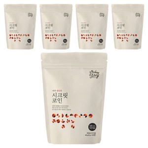 키친스토리 빅마마 이혜정의 시크릿코인 아주 편안한맛, 80g, 5개