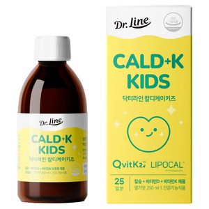 닥터라인 유아용 칼디키즈 딸기맛, 250ml, 1개