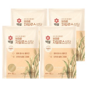 백설 자일로스 설탕, 2kg, 4개