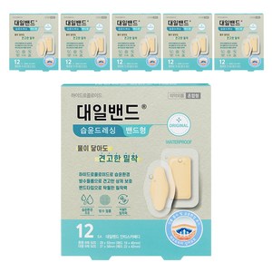 대일밴드 안티스카메디 습윤드레싱 방수밴드 2종, 12개입, 6개