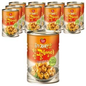 동원 한입 골뱅이 통조림, 400g, 10개