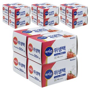 마미손 위생팩 5호 소 17 x 25 cm, 소(S), 300개, 16개