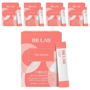 비비랩 더 엘라스틴 히알루론산, 40회분, 80g, 5개