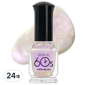 위드샨 60초 매니큐어, M123머메이드링, 9ml, 24개