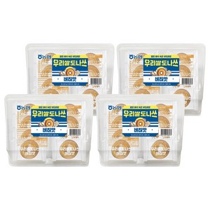 농협 우리쌀도나쓰 버터맛 8p, 320g, 4개