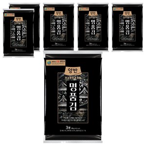 양반 명품김 전장 5개입, 20g, 18개