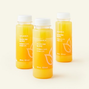 올가니카 헬시파인 과채주스, 190ml, 3개