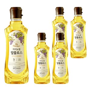 마이노멀 저당 저칼로리 알룰로스, 500g, 5개