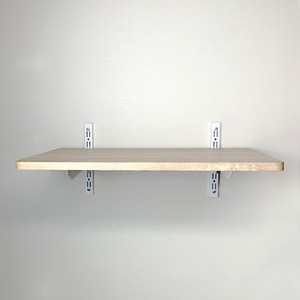 하드웰 철제 시스템 벽선반, 오크, 1단