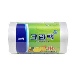 크린랩 크린롤백 17cm x 30cm, 1000개입, 1개