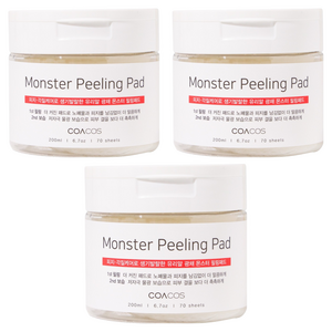 코아코스 몬스터 필링패드 200ml, 70개입, 3개