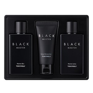 토니모리 블랙마스터 옴므 스킨케어 3종 세트, 1세트, 토너 130ml + 에멀전 130ml + 쉐이빙폼 60ml
