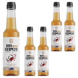 홍영의 붉은대게 백간장, 500ml, 5개