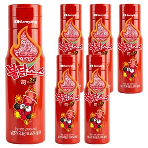 삼양 핵불닭소스, 6개, 200g