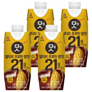 얼티브 프로틴 밤맛, 250ml, 4개