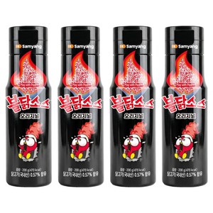 불닭 소스, 200g, 4개