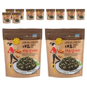 대표 아몬드호두 미스김자반, 40g, 12개