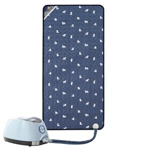 HanilMedical 프리미엄 워셔블 온수매트 비숑 네이비, 싱글(100 x 200 cm)