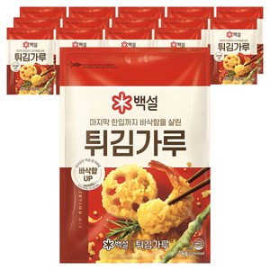 백설 튀김가루, 1kg, 15개