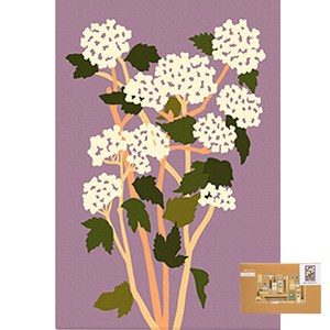 아트조이 DIY 명화그리기 10 x 15 cm, 플라워 B, 1개