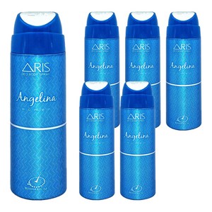 아리스 데오 바디 스프레이 안젤리나, 200ml, 6개