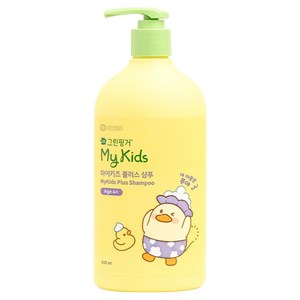 그린핑거 마이키즈 플러스 샴푸 복숭아향, 500ml, 1개
