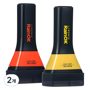 불스원 Rain OK 뉴 이지그립 유막제거제 + 발수코팅제 세트, 120ml, 2개