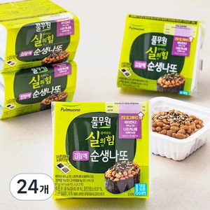풀무원 김참깨 순생나또, 43.5g, 8개입, 3개