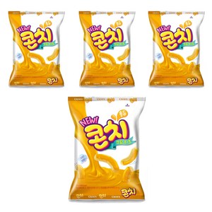 크라운 콘치 크림치즈 과자, 66g, 4개