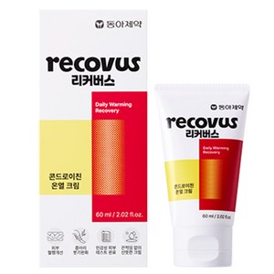 동아제약 리커버스 콘드로이친 온열 크림, 1개, 60ml