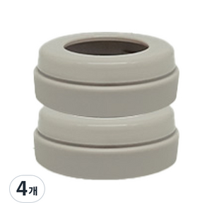 마더케이 젖병 스크류, 베이지, 10ml, 4개