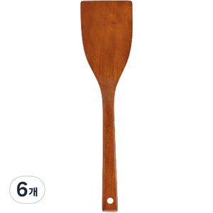 라온누리 자연애 옻칠 우드 뒤집개 L, 6개