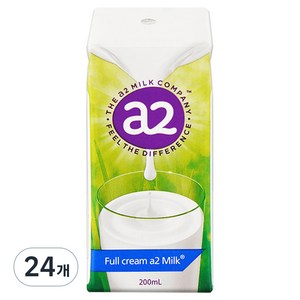에이투밀크 단백질 우유, 200ml, 24개