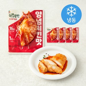 더건강한 소스 닭가슴살 양념치킨맛 (냉동), 100g, 5개, 1개입
